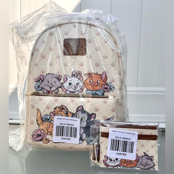 Disney Cats♠️Backpack Set - Picture 15 of 15